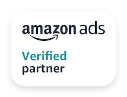 Badge Amazon Ads Verified partner